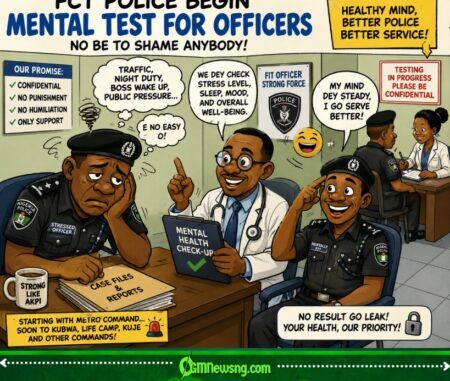 FCT Police Don Begin Brain Check For Officers, Say No Be Who Don Craze Dem Dey Find