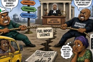 Monopoly Wahala: Fuel Import Fight Show Say Nigeria Oil Market Still Dey Run Like Family Compound