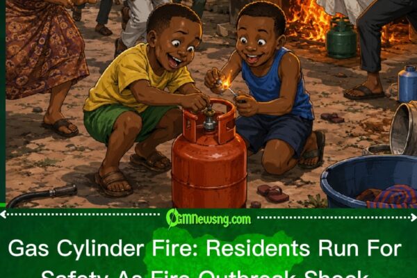 Gas Cylinder Fire: “Who Leave Gas For Pikin Hand?” Nigerians React To Kwara Incident