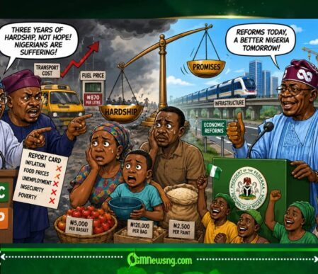 Hardship Anniversary: Opposition Bring Economic Receipt Come Tinubu Celebration Table