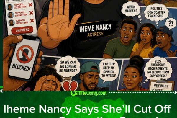 Iheme Nancy Say Friendship No Fit Survive Politics As Second Term Comment Scatter Social Media