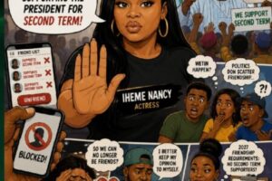 Iheme Nancy Say Friendship No Fit Survive Politics As Second Term Comment Scatter Social Media