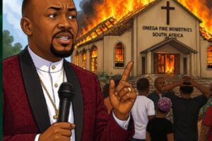Apostle Johnson Suleman Church Fire: How South Africa Incident Burn Down Building, Pastor Break Silence on Damage