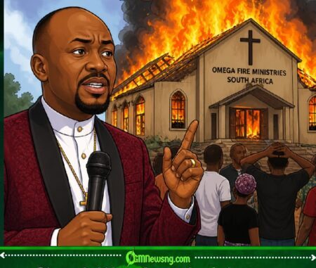 Apostle Johnson Suleman Church Fire: How South Africa Incident Burn Down Building, Pastor Break Silence on Damage