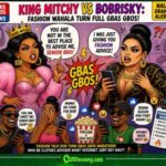 King Mitchy vs Bobrisky: Gbas Gbos Fashion War Wey Burst Internet as ‘Senior Bro’ Shade Turn Full Drama