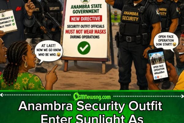 Mask Ban Scatter “Action Movie” Security Packaging For Anambra
