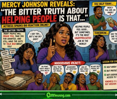 Helping People Fit Drain You” — Mercy Johnson Drops Bitter Truth Wey Scatter Online