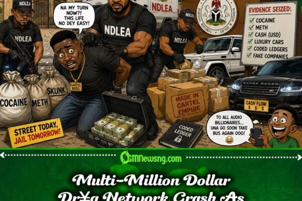 NDLEA Wahala: Tinubu Hail Agency After Multi-Million Dollar Dr¥g Syndicate Crash Like Bad Network