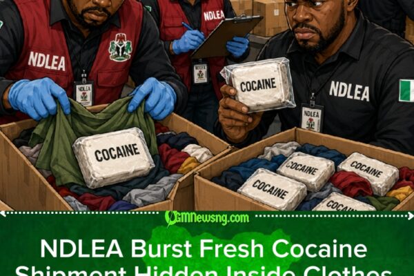 Na Boutique Or Drug Warehouse?” — NDLEA Catch Cocaine Hidden Inside Clothes Bound For Australia
