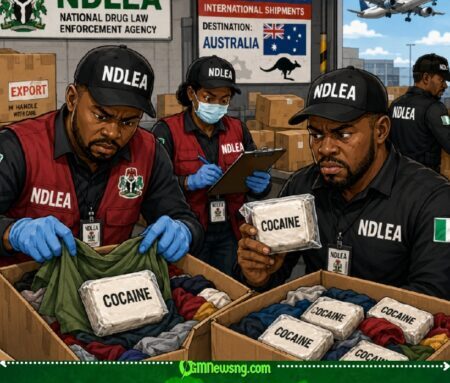 Na Boutique Or Drug Warehouse?” — NDLEA Catch Cocaine Hidden Inside Clothes Bound For Australia