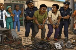 NEPA Copper Palava: Police Grab Two As Ondo Hospital Nearly Enter Permanent Dark Mode