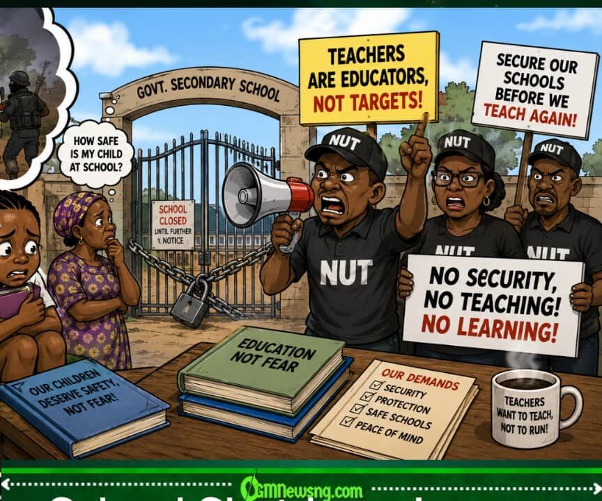 NUT Don Ask: Na Lesson We Dey Teach Or Security We Dey Pray For?