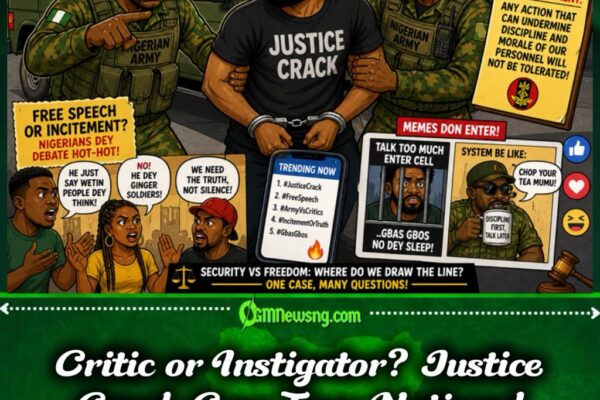 Nigerian Army Arrest Social Critic Justice Crack for Allegedly Inciting Soldiers – Gbas Gbos as Tension Rise for System