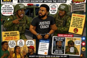 Nigerian Army Arrest Social Critic Justice Crack for Allegedly Inciting Soldiers – Gbas Gbos as Tension Rise for System