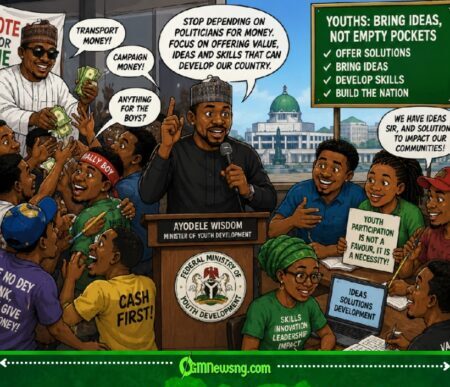 Nigerian Youths Dragged Again as Minister Says Many Only Follow Politics for Cash
