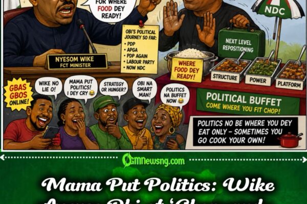 Nyesom Wike vs Obi: ‘Mama Put Politics’ Allegation as Defection to NDC Spark Fresh Gbas Gbos