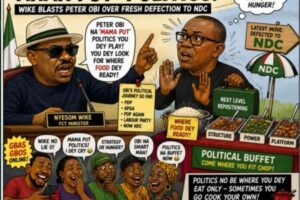 Nyesom Wike vs Obi: ‘Mama Put Politics’ Allegation as Defection to NDC Spark Fresh Gbas Gbos