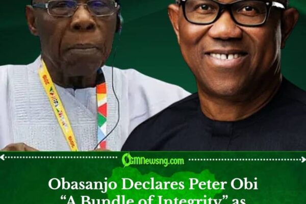 Integrity Debate Returns as Obasanjo Praises Peter Obi’s Character