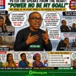 I No Dey Hungry for Power” – Peter Obi Open Up on Silent Pains, Nigeria Weh He Dream of Better Life