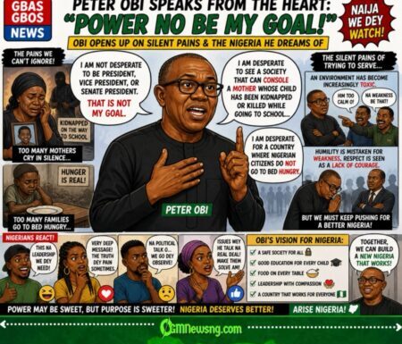 I No Dey Hungry for Power” – Peter Obi Open Up on Silent Pains, Nigeria Weh He Dream of Better Life