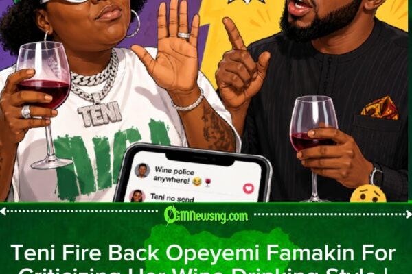 Gbas Gbos As Teni Reply Opeyemi Famakin Over Wine Style Mockery | Social Media Don Scatter With Reaction