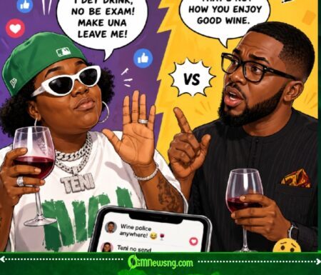 Gbas Gbos As Teni Reply Opeyemi Famakin Over Wine Style Mockery | Social Media Don Scatter With Reaction