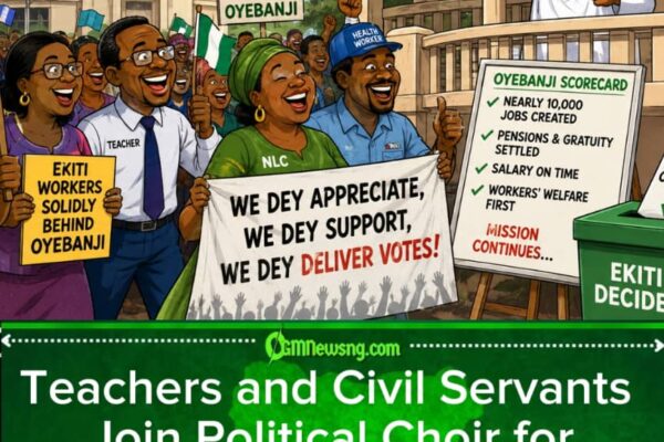 Salary Sweet Pass Campaign Slogan: Oyebanji and Ekiti Workers Enter Political Relationship Status