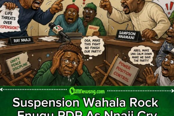 PDP Crisis: “Suspend Me Today, Threaten Me Tomorrow?” — Enugu PDP Wahala Enter Another Episode