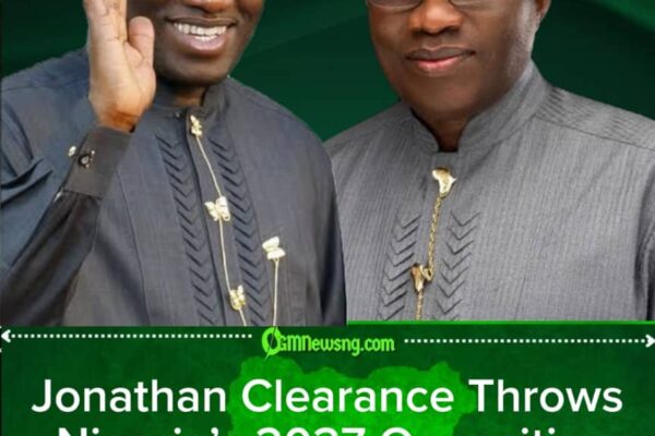 Political Earthquake Builds as Jonathan Clearance Sparks Fresh 2027 Power Struggle