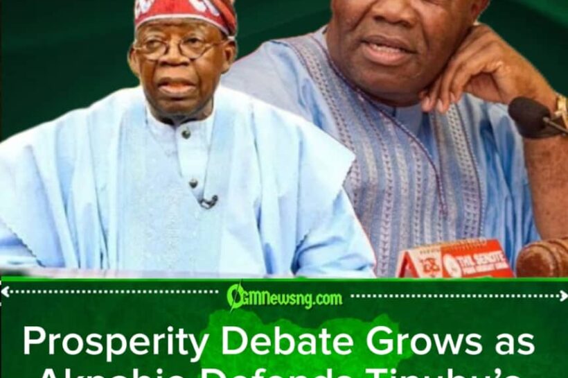 Prosperity Promised, Patience Requested: Akpabio Defends Tinubu’s Reform Gamble as Nigerians Demand Results