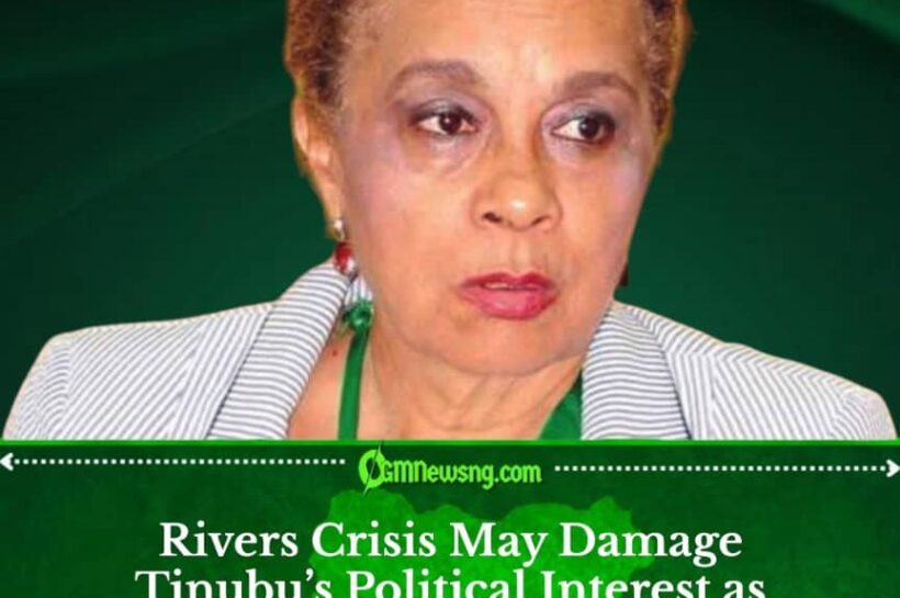 Rivers Crisis: Ann Kio Briggs Warns Tinubu Over Growing Political Tension