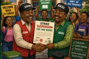 Students Don Wake Up Again!” — SSANU and NASU Suspend Strike for Two Weeks