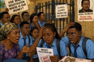 School Proprietor Allegedly Turn ₦80k WAEC Fees To Disappearing Act, Leave Lagos Students Stranded