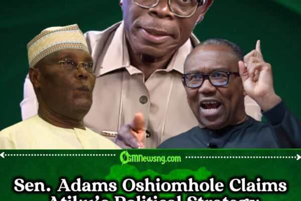 Sen. Adams Oshiomhole Exploits Opposition Crisis Ahead of 2027 Elections