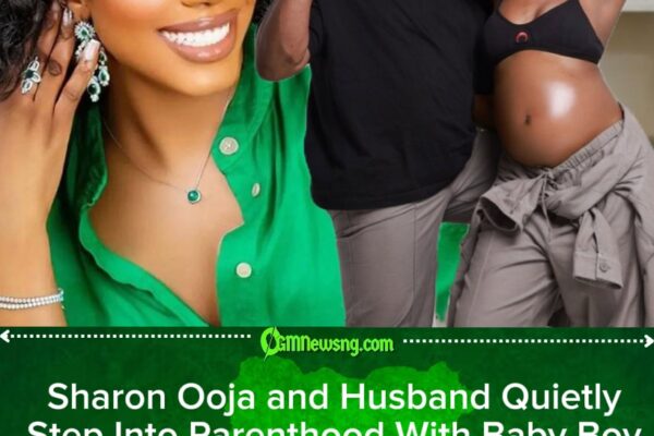 Sharon Ooja and Husband Ugo Nwoke Welcome First Baby Boy as Fans Celebrate Nollywood Couple’s New Chapter