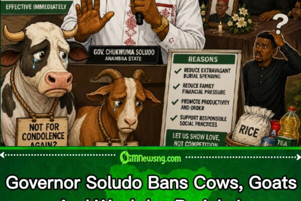 Carry Sympathy, Leave Goat For House” — Soludo Ban Cows, Weekday Burials And Wake-Keeps In Anambra
