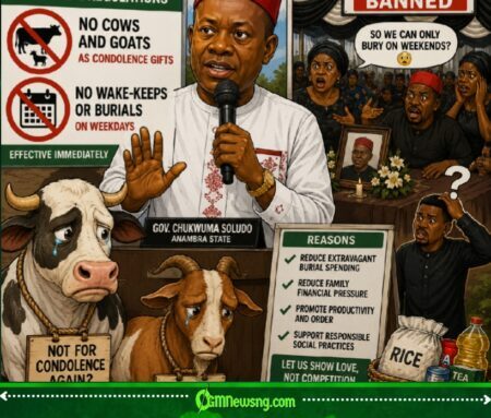 Carry Sympathy, Leave Goat For House” — Soludo Ban Cows, Weekday Burials And Wake-Keeps In Anambra