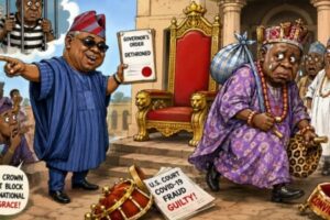 Throne Wahala: Adeleke Finally Pull Crown From Monarch Wey US Court Jail For COVID Fraud