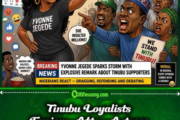 Tinubu Supporters Furious as Yvonne Jegede’s Explosive Political Comment Sets Social Media on Fire