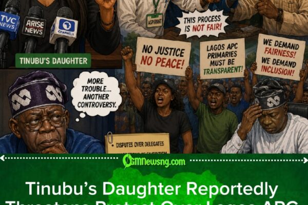 Tinubu's Daughter Reportedly Ready For Protest As Lagos APC Primaries Turn Political Pressure Cooker