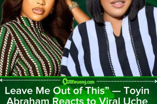 Leave Me Out of This!” — Toyin Abraham Fires Back at Fan Over YouTube Views Comparison with Uche Montana