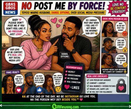 No Post Me by Force” – Toyosi Tell Actor Daniel Effiong Make Him No Bow to Social Media Pressure