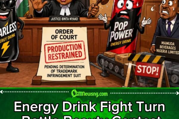 Trademark Wahala: Court Tell Energy Drink Company Say “Abeg Find Your Own Bottle Identity”