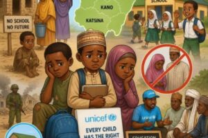 UNICEF Talk Say Jigawa, Kano, Katsina Get Highest Number of Pikin Wey No Dey Go School For Nigeria