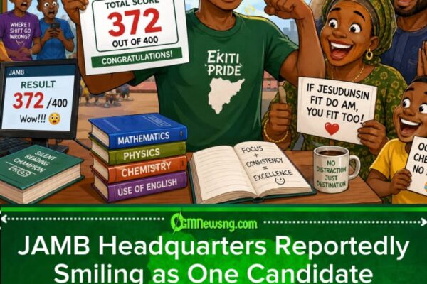 UTME Wonder: Boy Score 372, Make Textbook Begin Blush for Nigeria