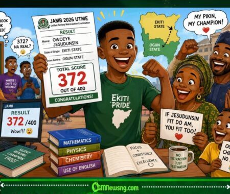 UTME Wonder: Boy Score 372, Make Textbook Begin Blush for Nigeria