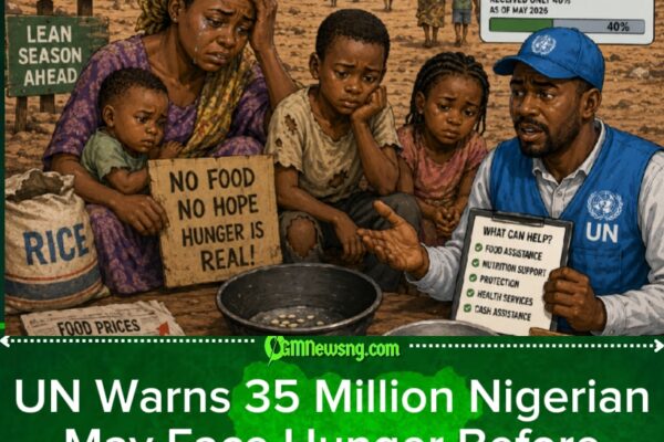 United Nations Warn Say 35 Million Nigerians Fit Soon Dey Count Rice Grain One By One As Food Crisis Worsen