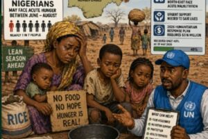 United Nations Warn Say 35 Million Nigerians Fit Soon Dey Count Rice Grain One By One As Food Crisis Worsen
