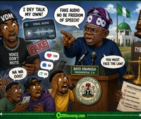 Presidency VS VDM : Tinubu Camp Say Fake Audio Fit Scatter Country If Nobody Hold Accountable