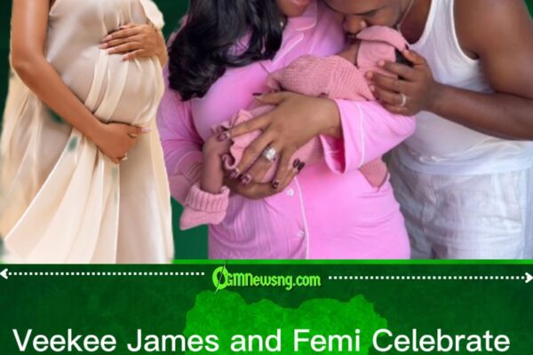 Veekee James Soft Life Expands”: Veekee James and Husband Femi Welcome Baby Girl as Fans Flood Social Media With Celebration